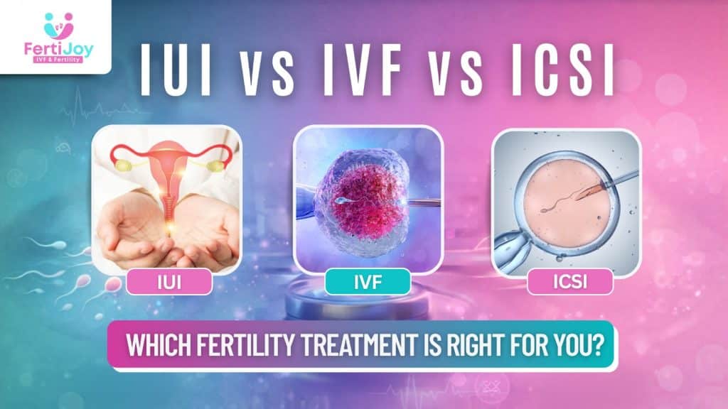 IUI vs IVF vs ICSI